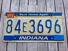 Targa auto vintage americana