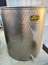 botte in acciaio 700 lt 18/10 (usata per vino)  CORDIVARI usato buono