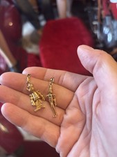 Stupendi Orecchini Vintage Oro 18 Kt Pinocchio Snodabili “Tipo Pomellato”