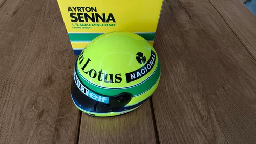 Casque helmet senna lotus 1985 - casque,