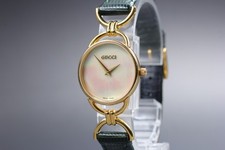 [N MINT] Orologio da donna vintage Gucci 6000.2.L 23 mm quadrante rosa conchi...