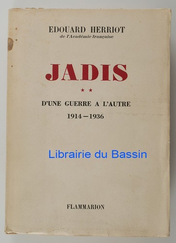 Jadis une guerre - jadis, d'une