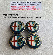 4 pz Coprimozzo ALFA ROMEO 147