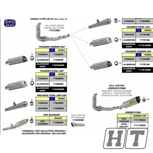 Collettore scarico racing - collettore,