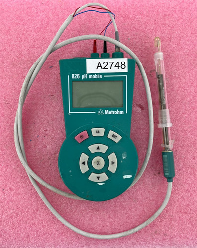 Metrohm 826ph mobile 2748 - mobile, a