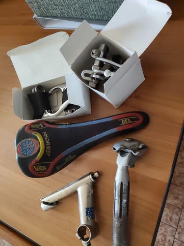 Lotto ricambi bici epoca - ricambi, d'epoca