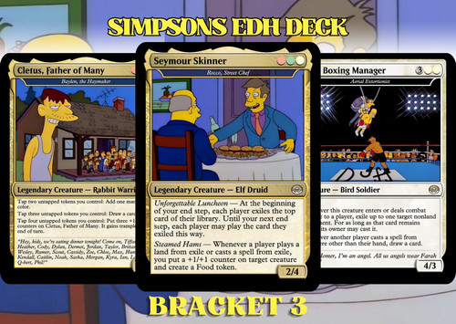 Mazzo comandante simpson mtg - mazzo,