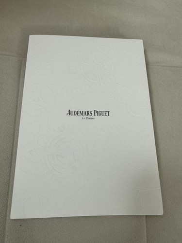 Libretto originale audemars - libretto,