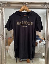BALMAIN PARIS T-shirt abito