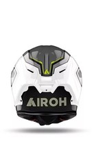 CASCO AIROH GP 550 S RUSH WHITE YELLOW