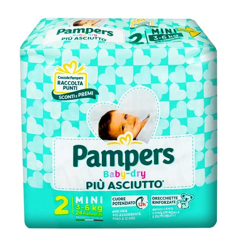 Pannolini baby dry pampers - baby, 3