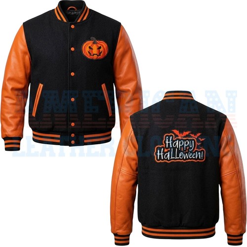 Giacca halloween varsity fatta - giacca,