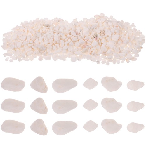 Pietre decorative bianche per
