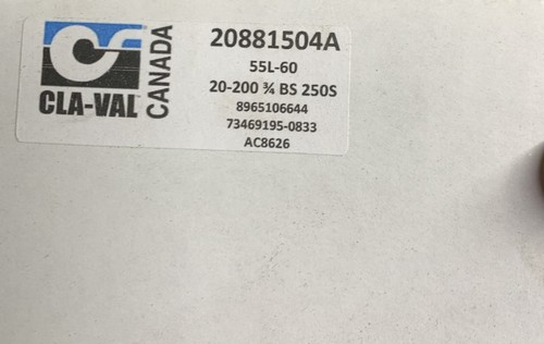Cla val 20881504a valvola - 20881504a, di