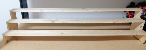 Espositore scala legno - espositore,