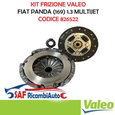 KIT FRIZIONE VALEO FIAT PANDA (169) 1.3 MULTIJET MJET DIESEL JTD 826522