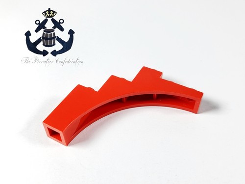 Lego mattone arco rosso - lego, x