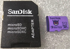 SanDisk 512GB Nintendo Switch