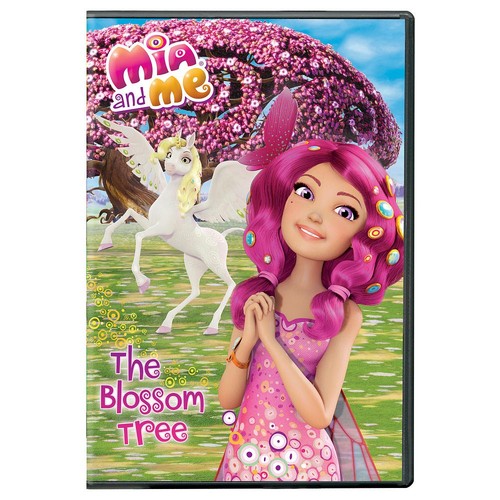 Mia and the blossom - and, me:
