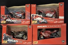 LOT OF 4 Maisto 1:18 Ducati