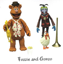 Muppet Show Fozzie & Gonzo Diamond Select Action Figure The Muppets 12 cm
