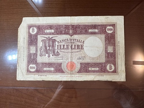 Falso banconota lire 1000 - falso,