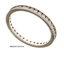 Anello oro bianc 18kt. tutto