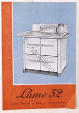 Brochure Lume Paolo & Figli - Cucina Lume 52 - anni '40