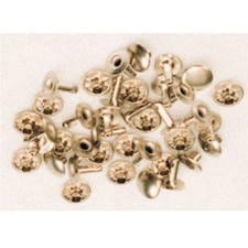 Rivetti maschio femmina in acciaio nichelato 033 rivetto borchia cf 50 pz