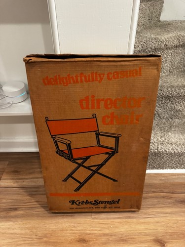 Sedia regista vintage - regista, nos