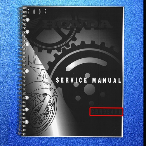 Honda cbr954rr service manual - honda,