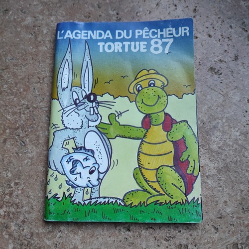 Ancien agenda pêcheur - du,