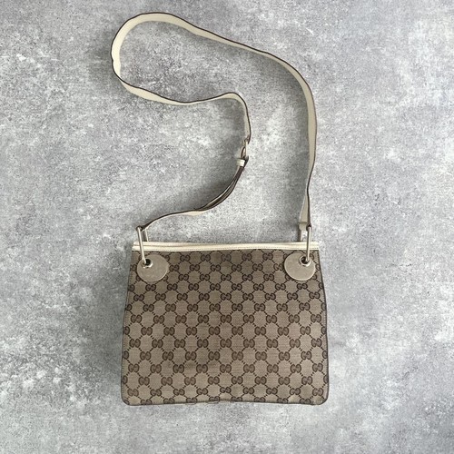 Gucci borsa tracolla tela - gucci, a