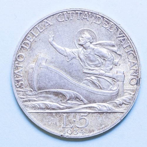 Pio lire 1934 - 5,