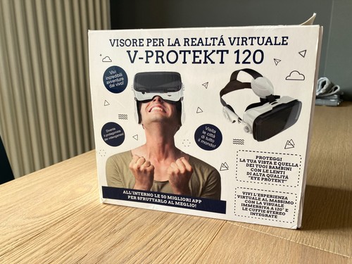 Visore box realtà - visore,