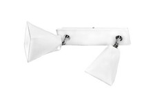 Applique Lampada a Muro Linea Light ZEN Bianca 6512 per INTERNO 2x E14 40W