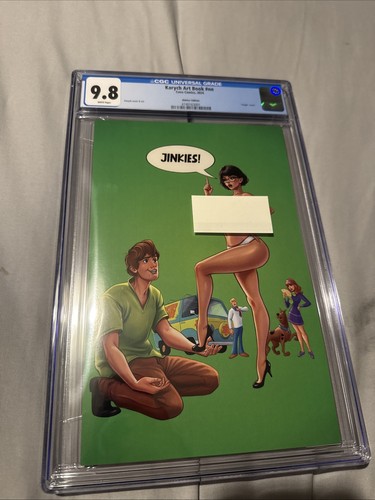 Jinkies karych art book - book, cgc