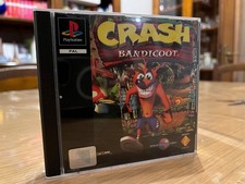 CRASH BANDICOOT PS1 PLAYSTATION PAL - SMALL BOX - BLACK LABEL DEMO- Completo