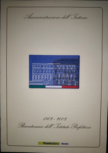 Folder poste italiane 2002 - italiane,