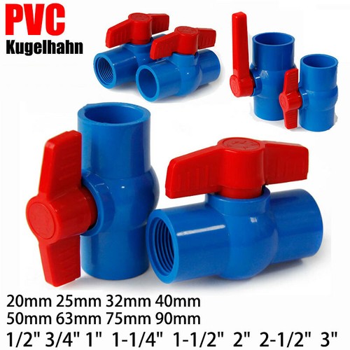 Valvola sfera pvc 1 - in, 1/2"