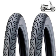 COPPIA PNEUMATICI 2 3/4-16 COPERTONI DEESTONE RINFORZATI 6PR GOMME CICLOMOTORE