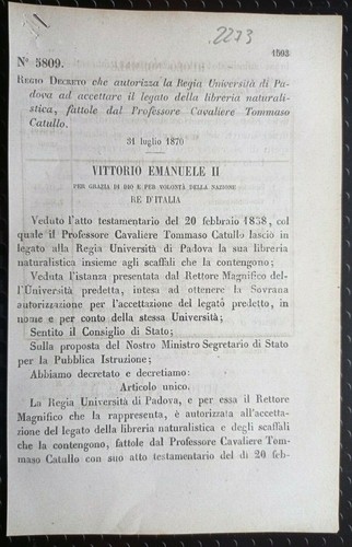 Padova regio decreto - decreto, autorizza