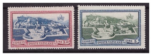 Vaticano 1945 medaglioncini - vaticano,