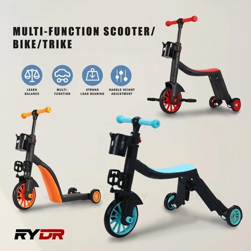 Triciclo monopattino per