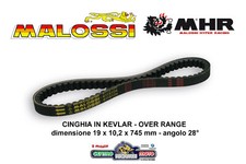 Cinghia Trasmissione Malossi MHR Kevlar Over Range Piaggio Sfera Restyling 50 2T