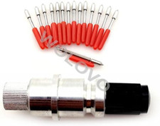 15pcs 45 gradi Graphtec CB09 CB09U Lama Silhouette Cameo Craftrobo Taglio Plotte