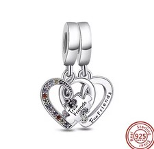 Argento Sterling Doppio Charm