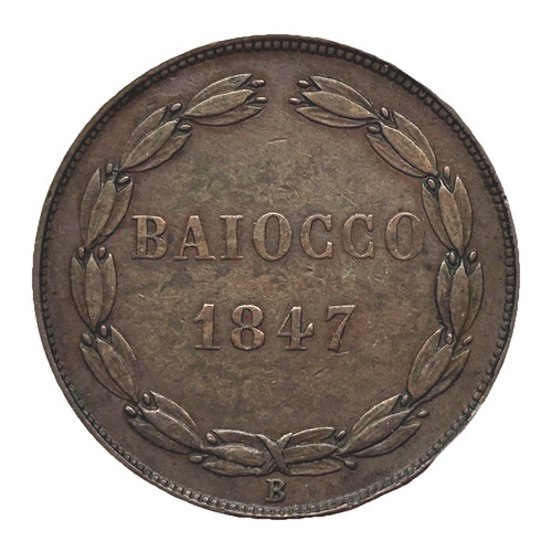 Baiocco 1847 roma vaticano - 1,