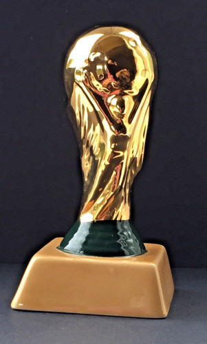 Vintage ceramic football world - ceramic,