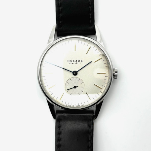 Nomos orion blue hand - orion,